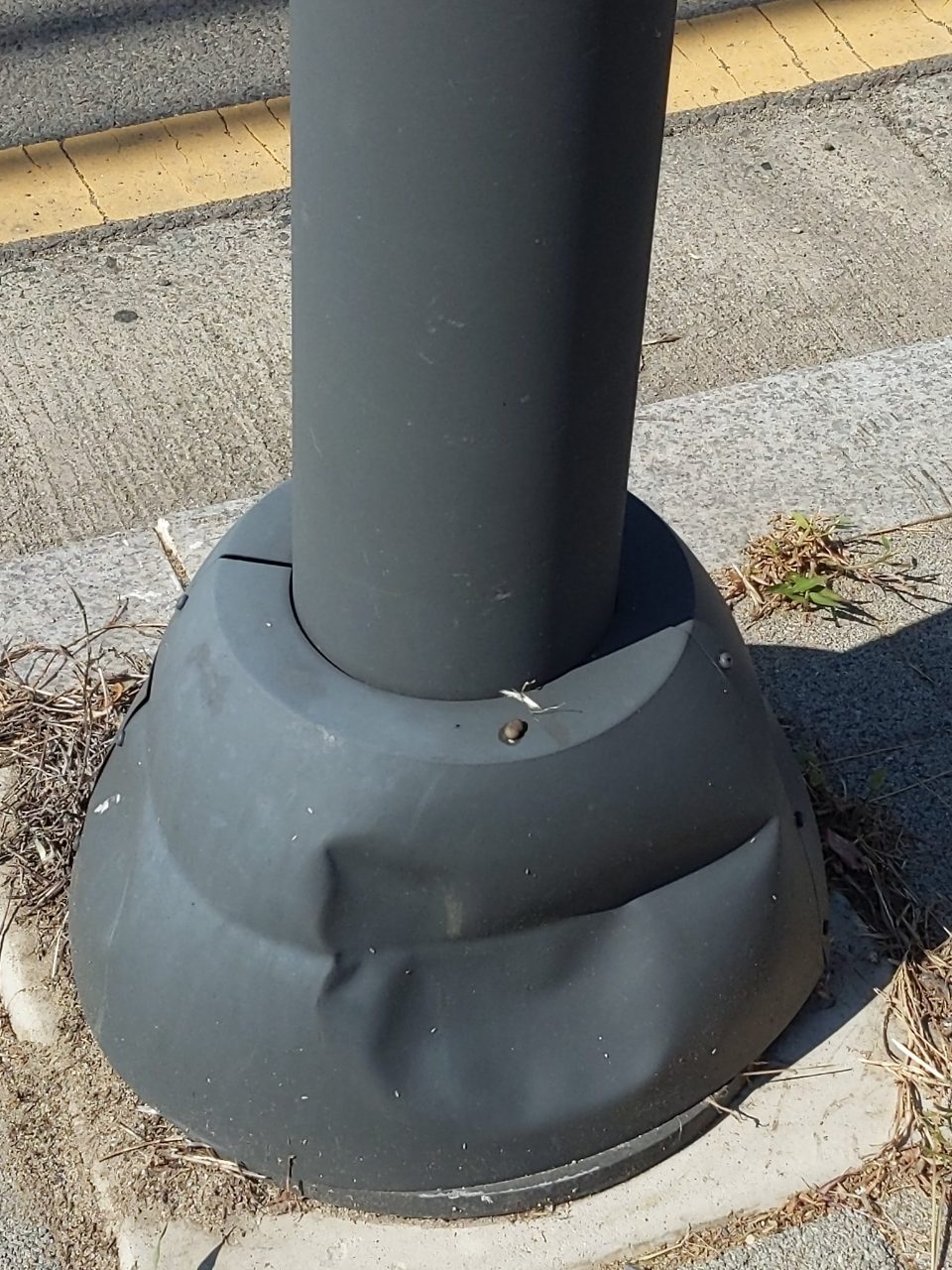 가로등 변형