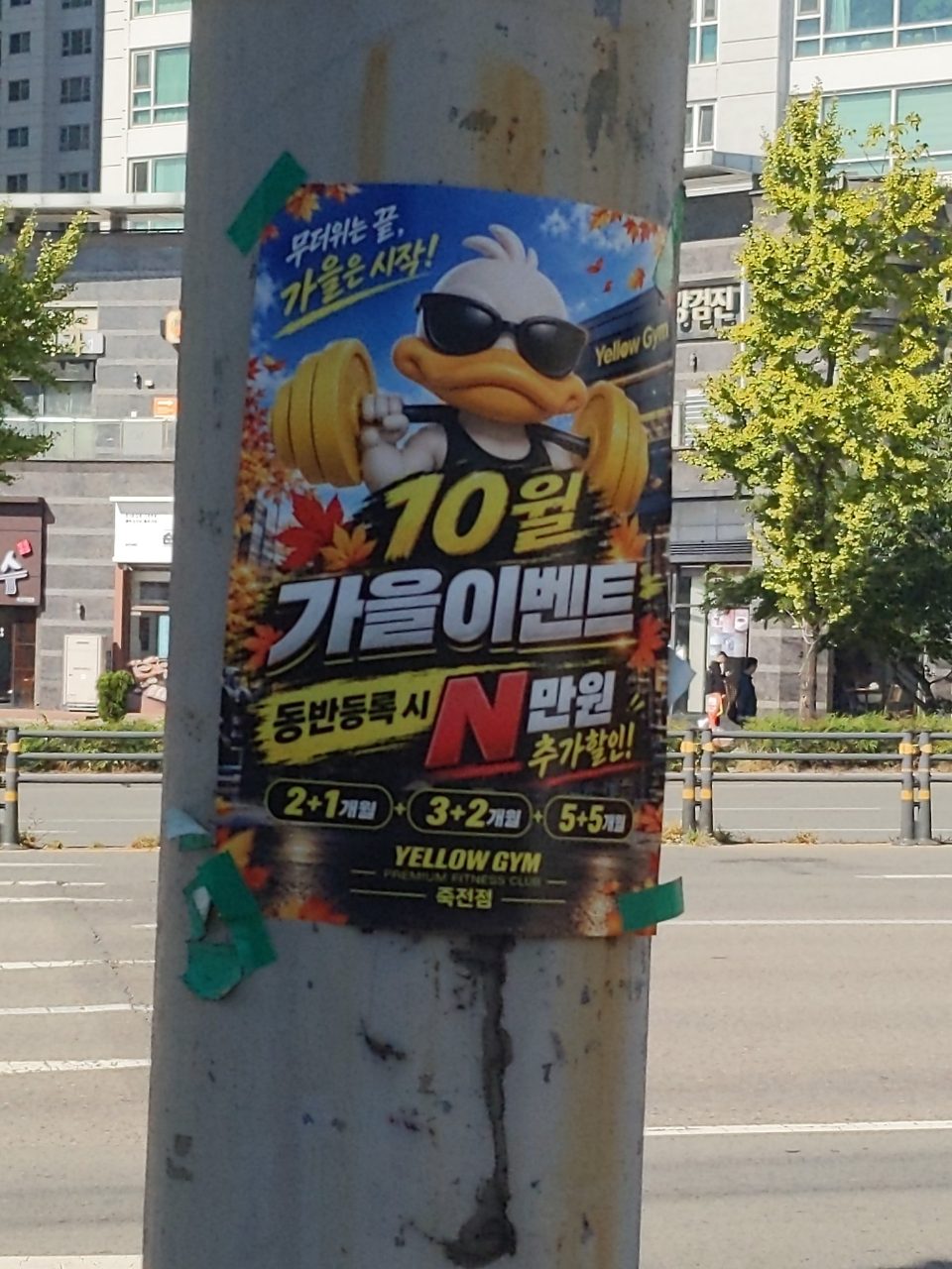 가로등지주 부식