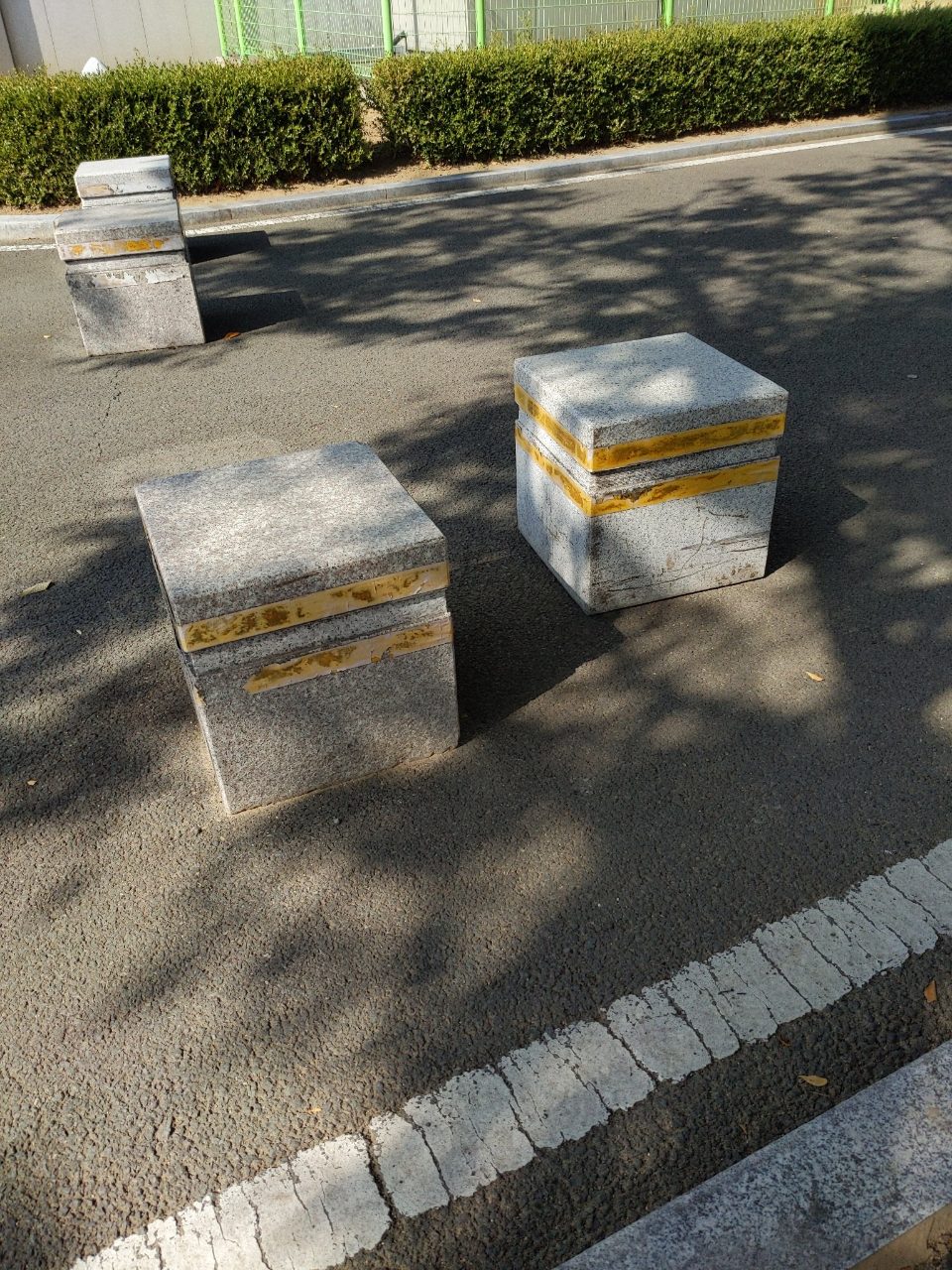 볼라드 구조물 파손