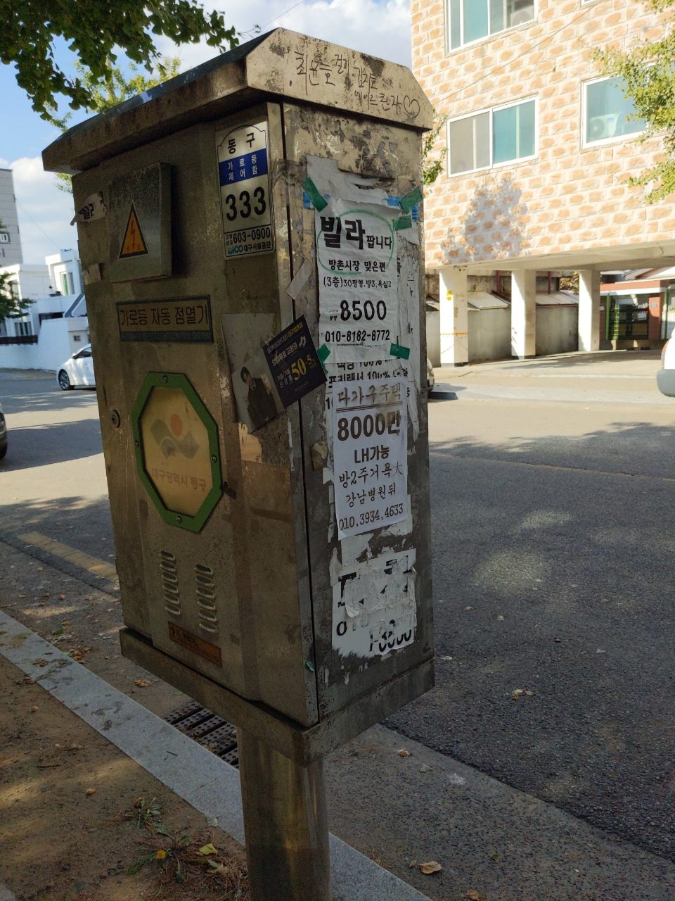 신호제어기 이상 없음