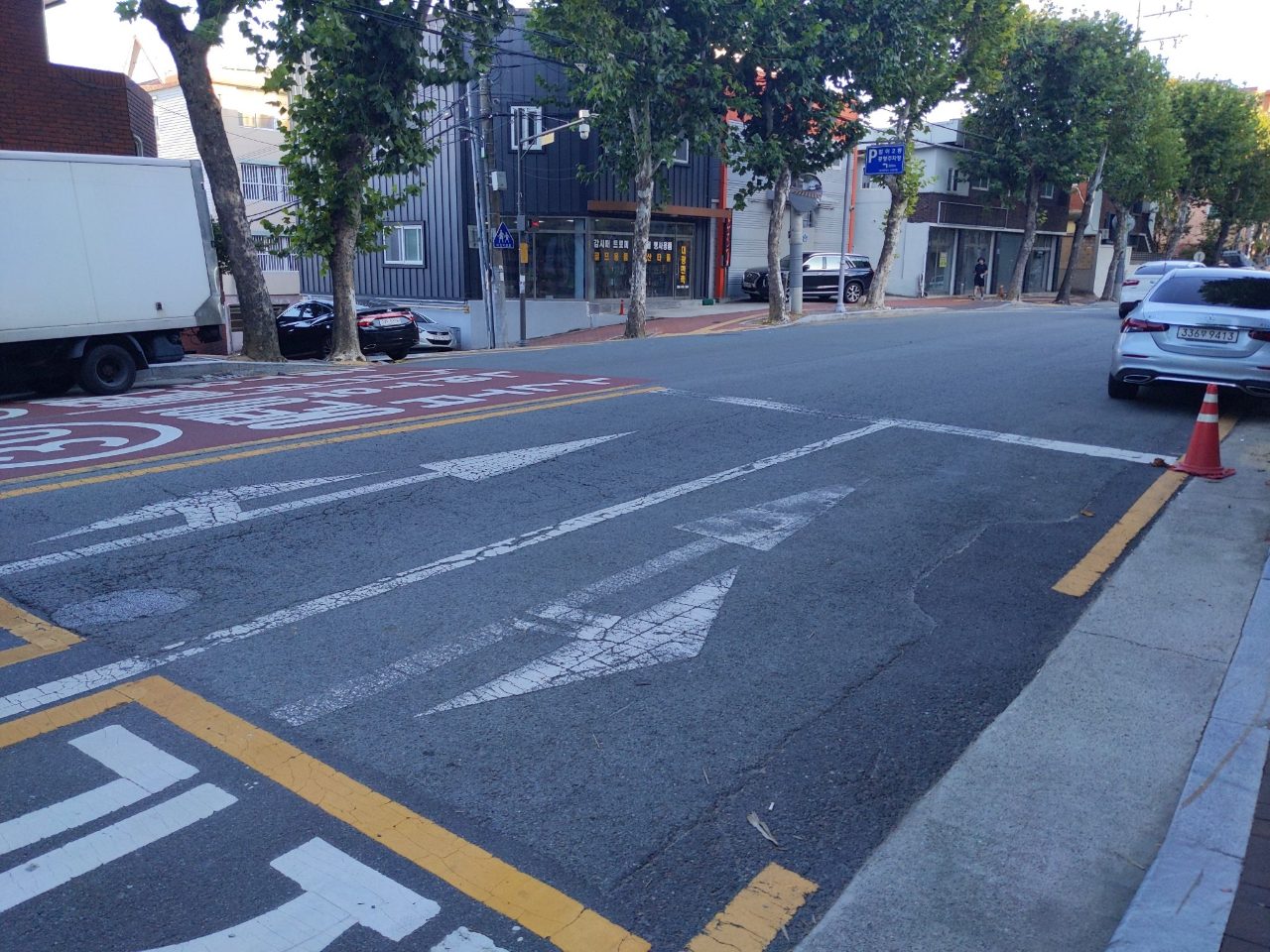 도로 균열