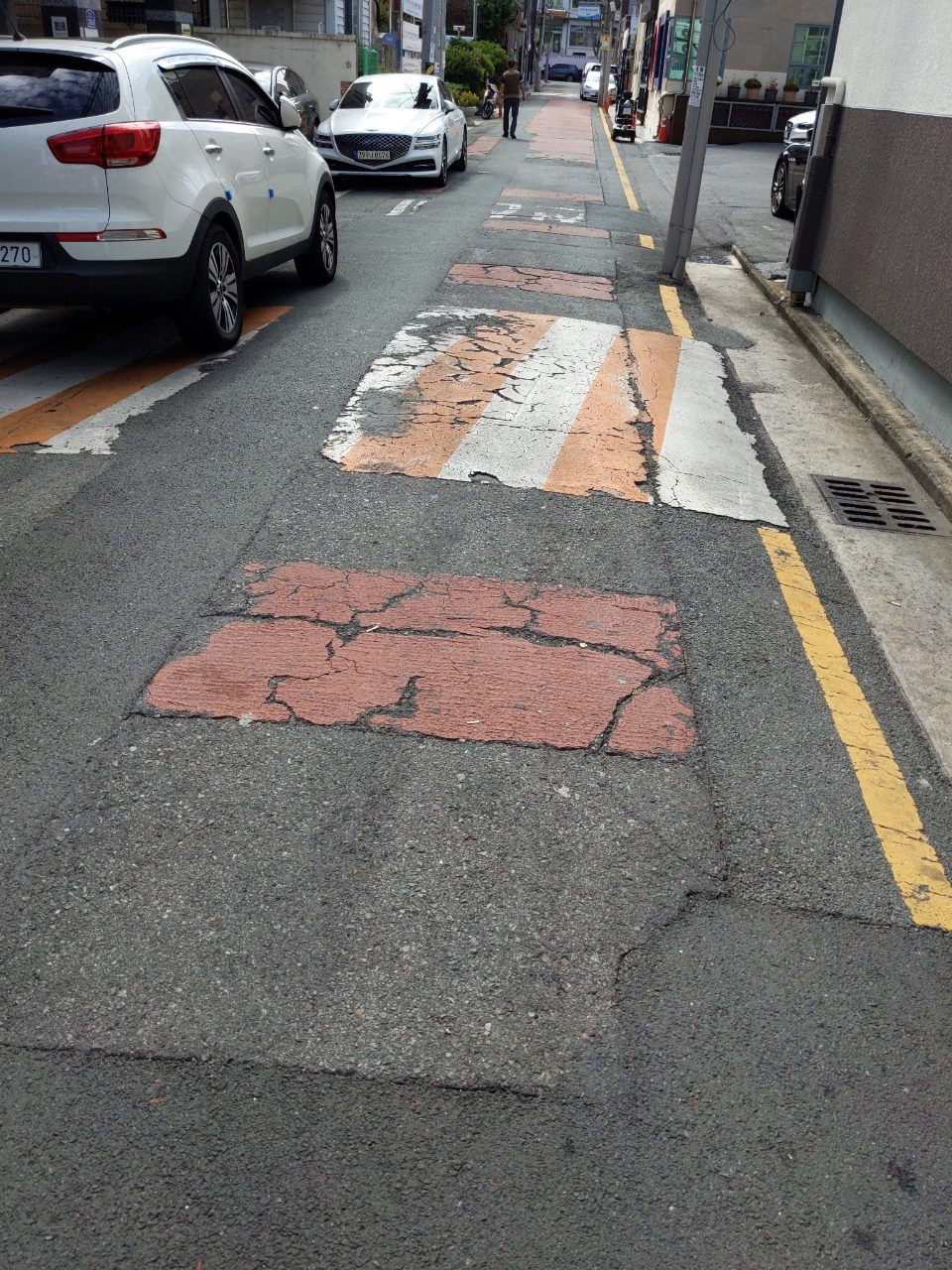 도로 균열