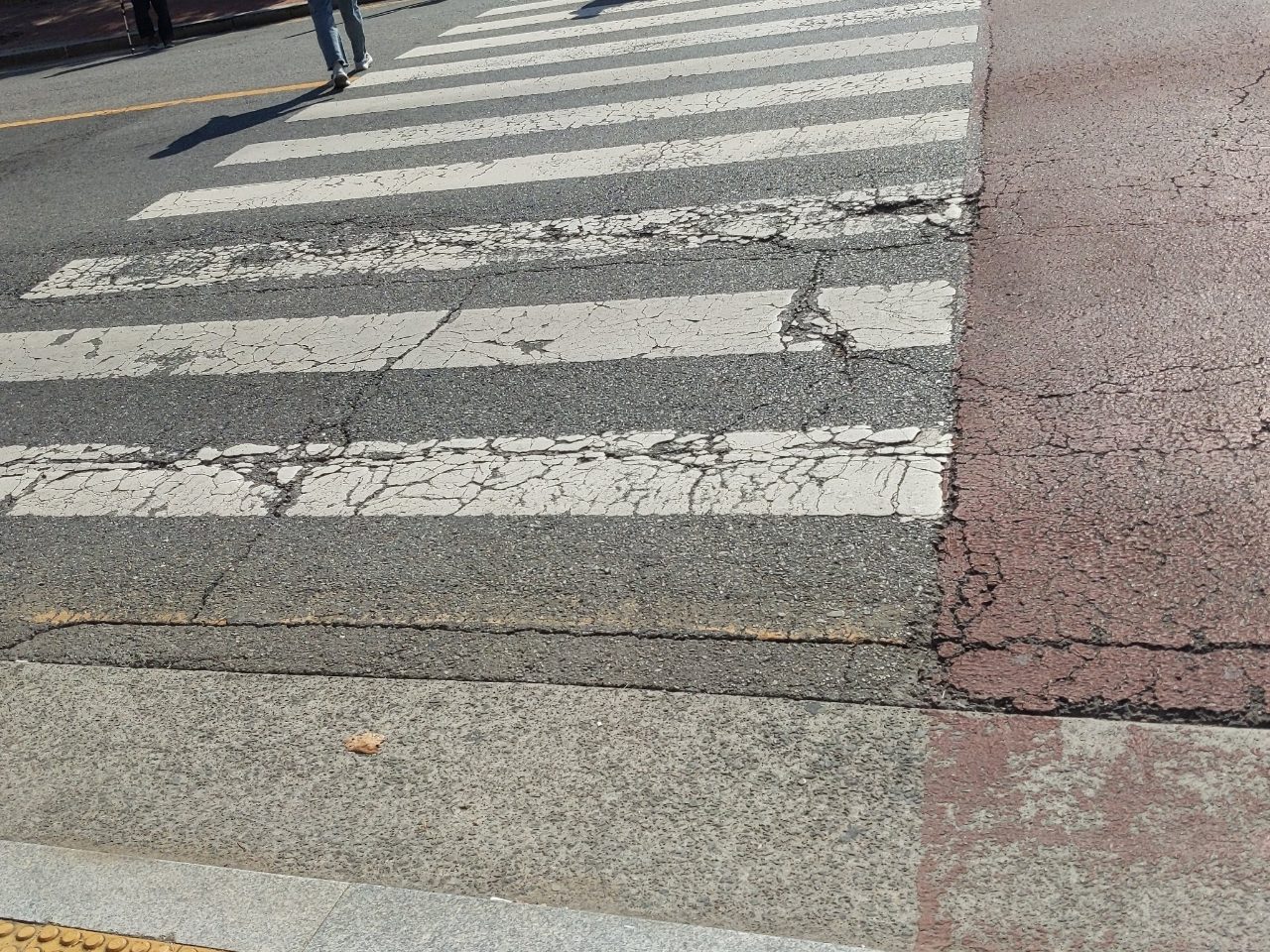 도로 균열