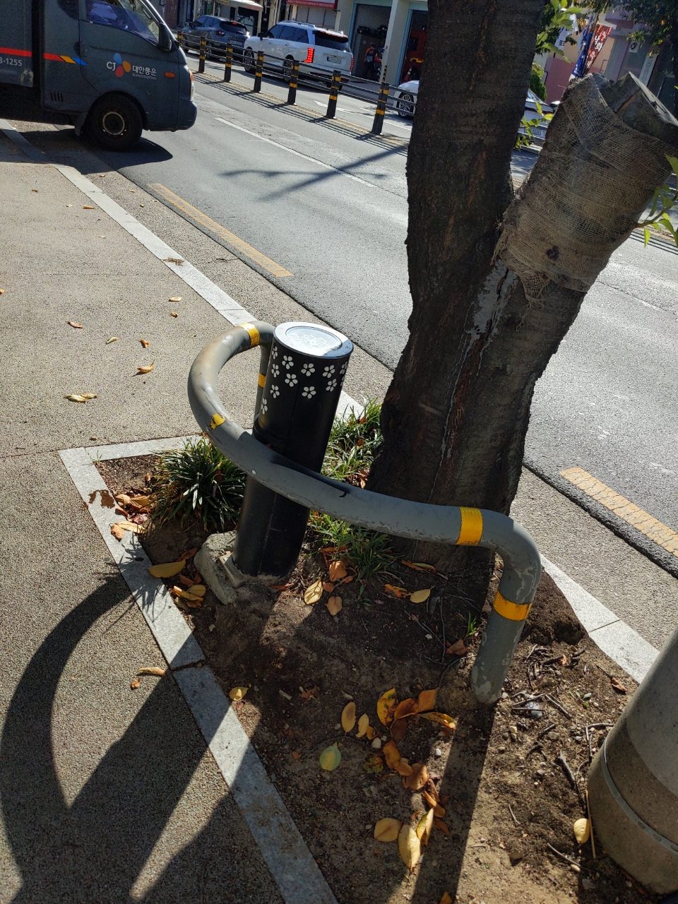 가로등 부식
