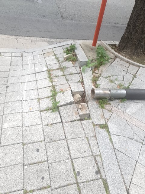 도로 노면 파손(포트홀)