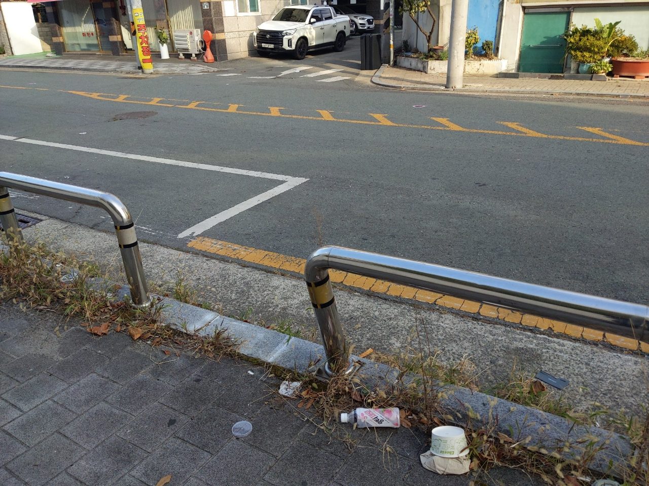 안전펜스 구조물 파손