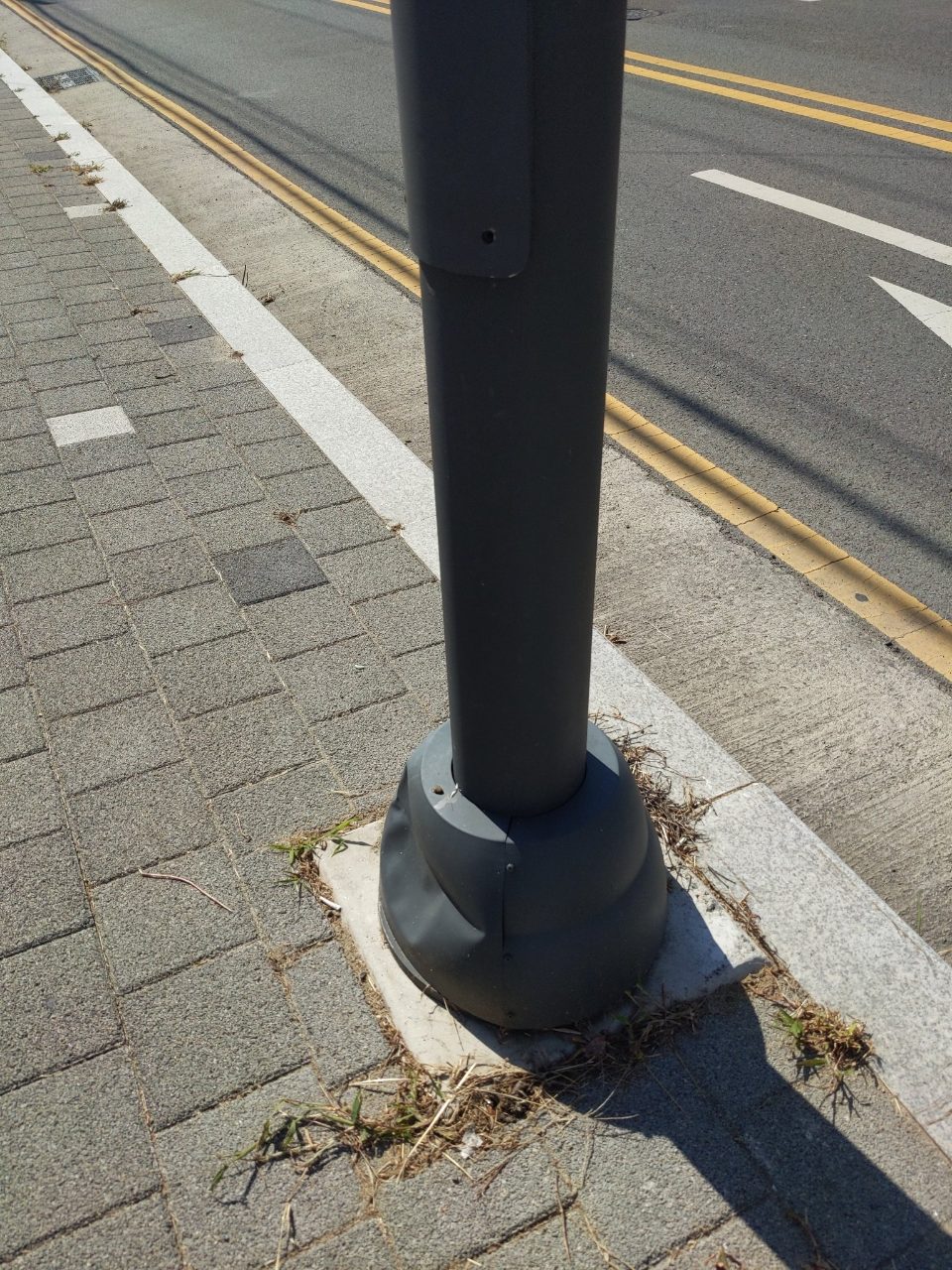 가로등 변형