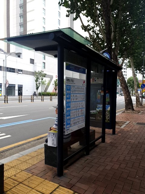도로 표지판 훼손