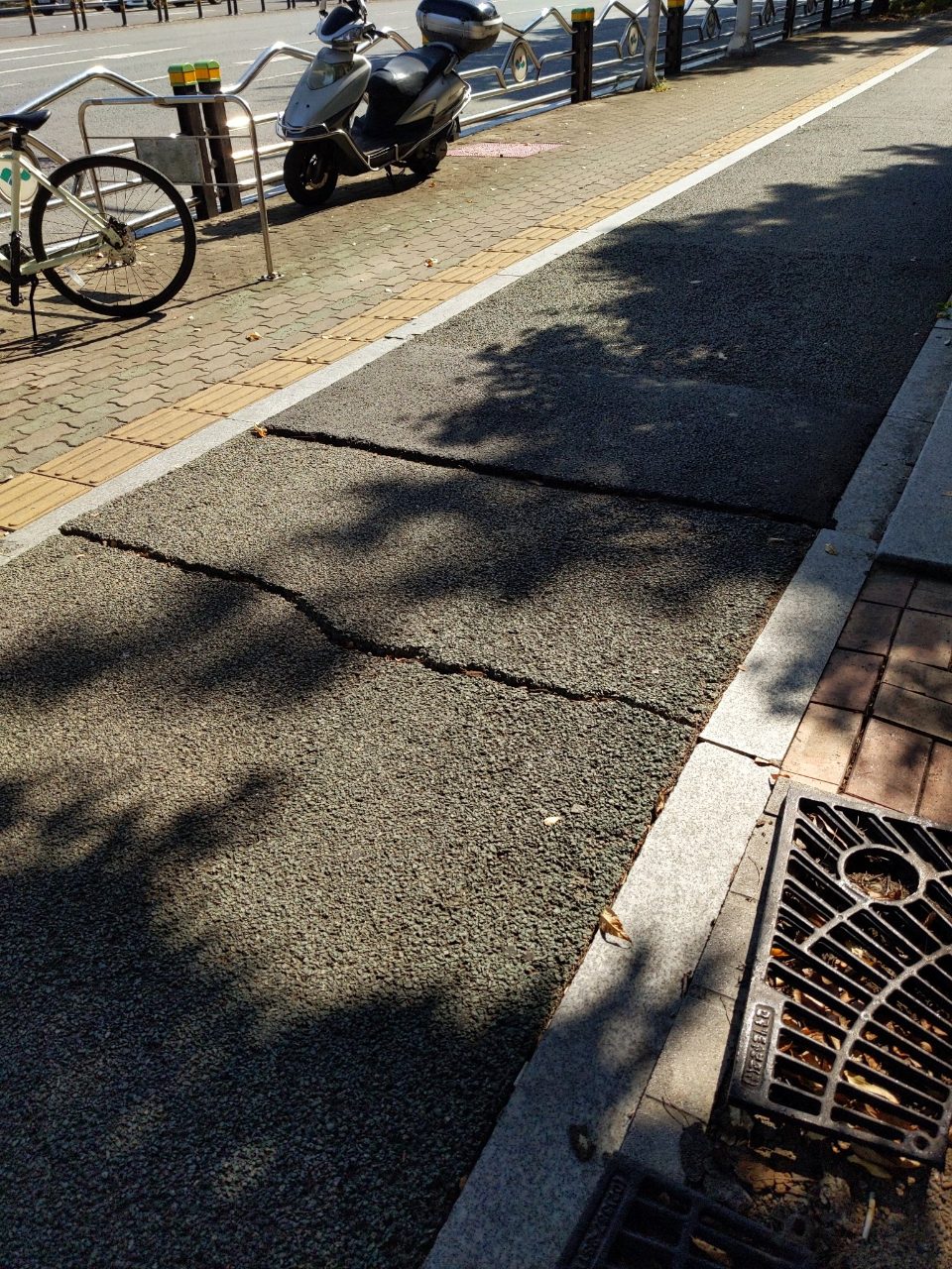 도로 균열