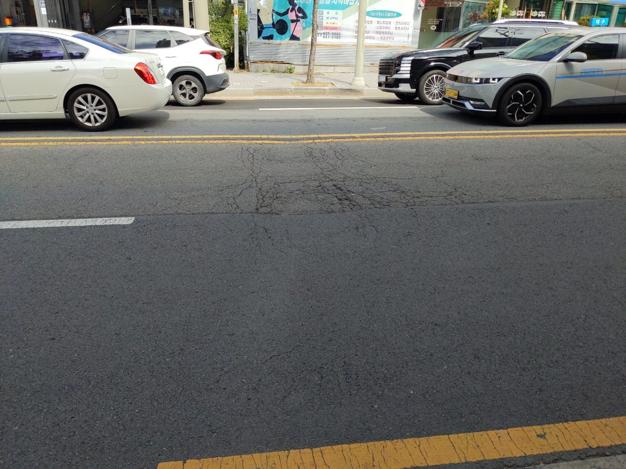 도로 균열