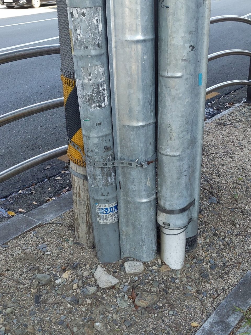 가로등 변형