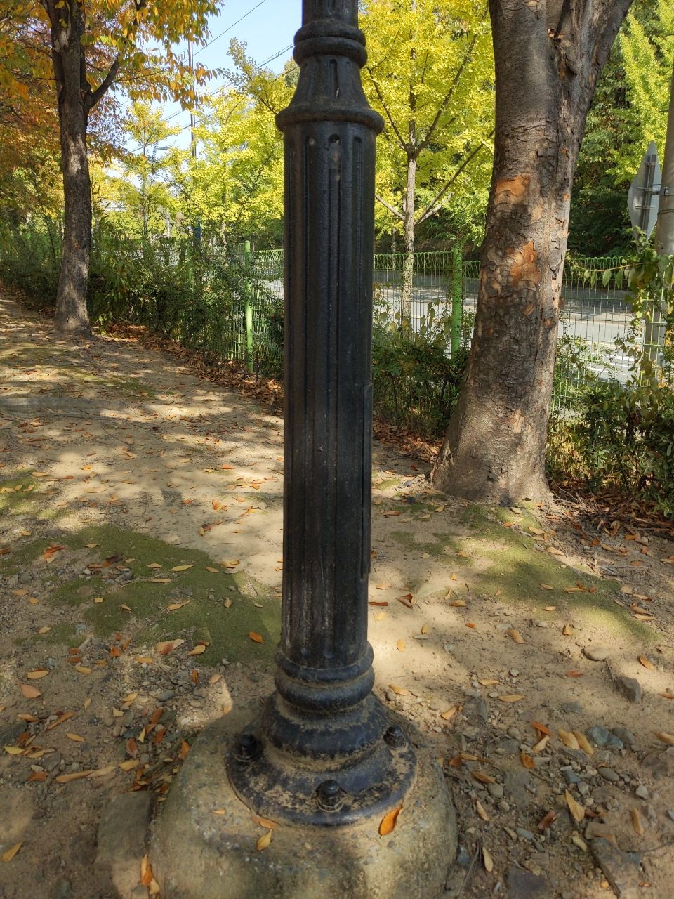 가로등 부식