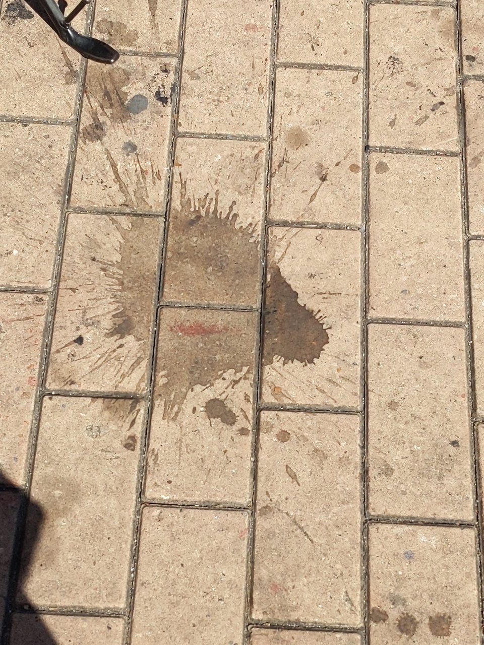 보도블록 변형
