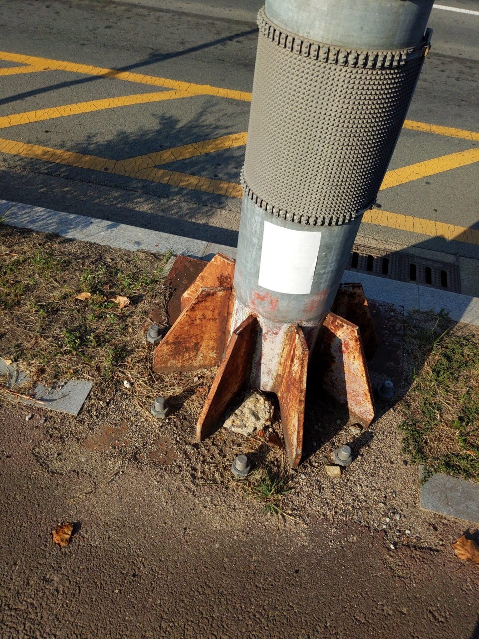 가로등 부식