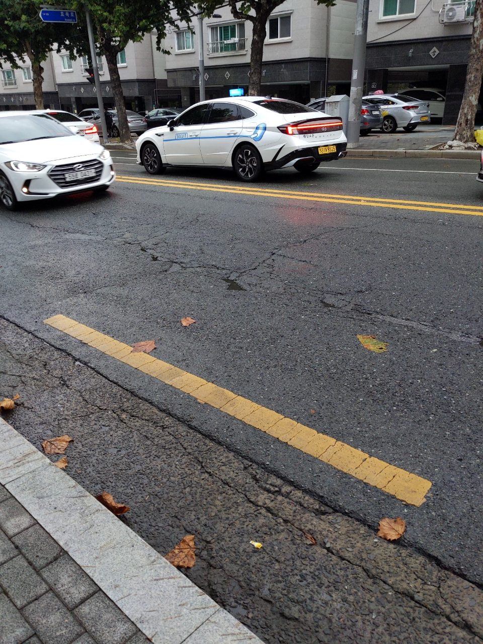 도로 균열