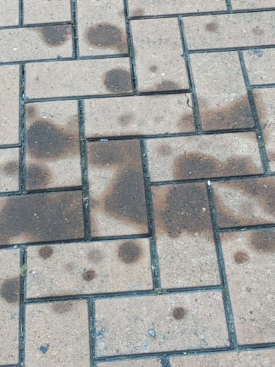 보도블록 변형