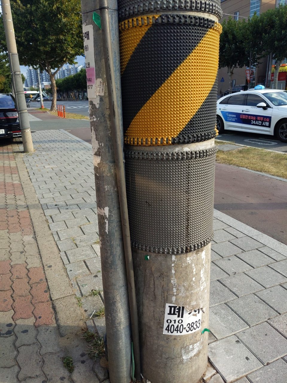 가로등지주 이상 없음